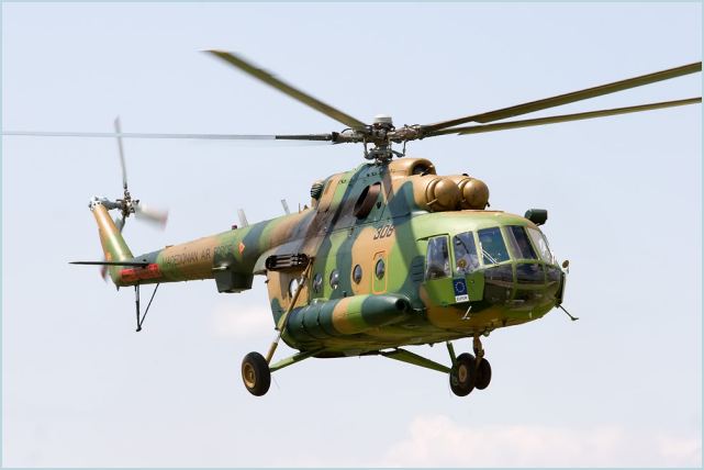 MI-17 helicopter