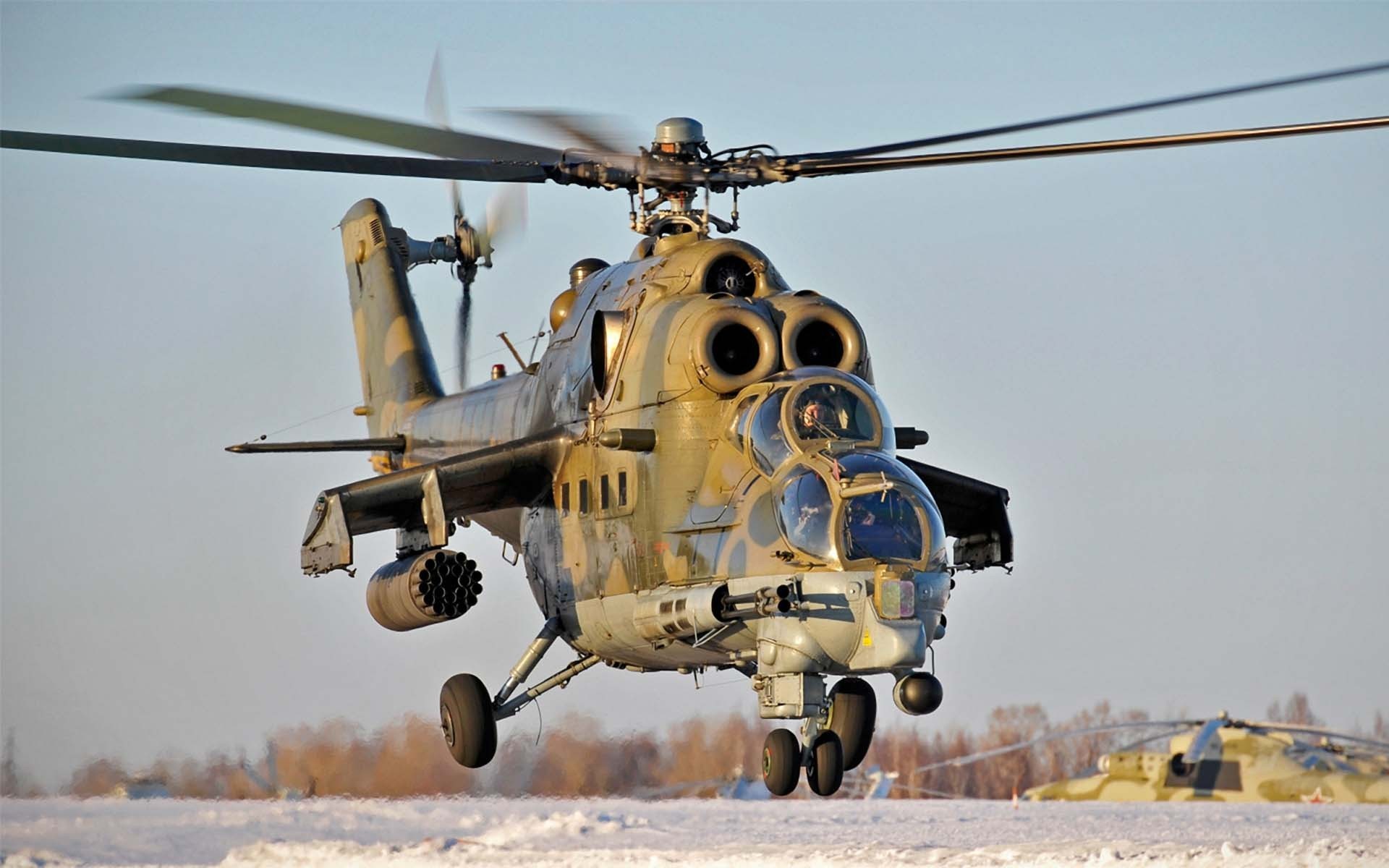 MI-24 attack helicopter